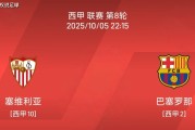 10.5西甲：塞维利亚vs巴塞罗那比赛分析